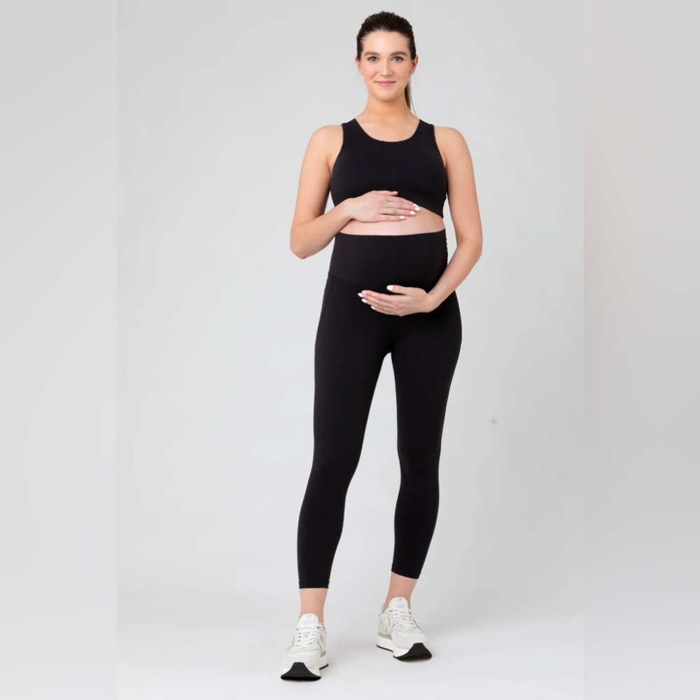 Ripe Maternity Black Leggings
